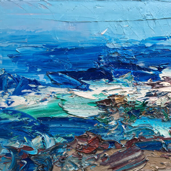Beach Painting Detail 1