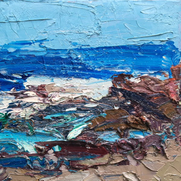 Beach Painting Detail 2