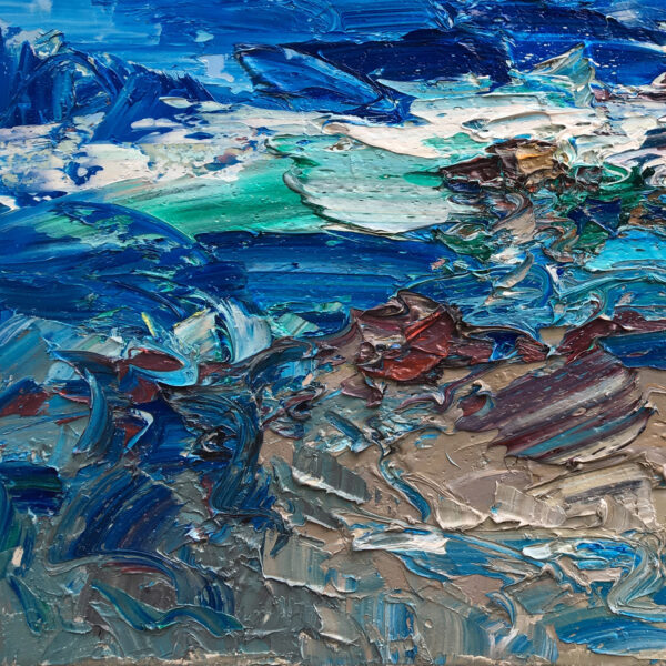 Beach Painting Detail 3
