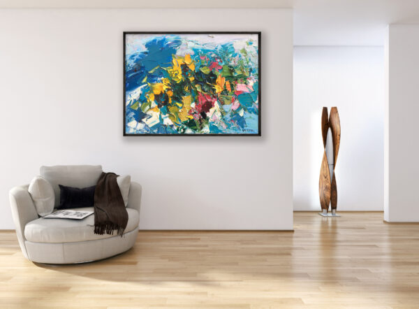 Sunflowers Painting on Canvas
