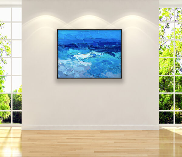 Abstract Painting on Canvas