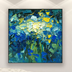 Abstract Painting on Canvas