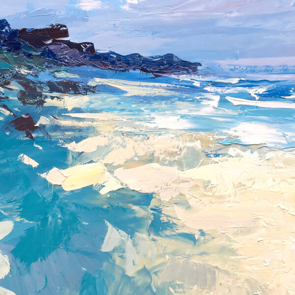 Beach Painting Detail 2