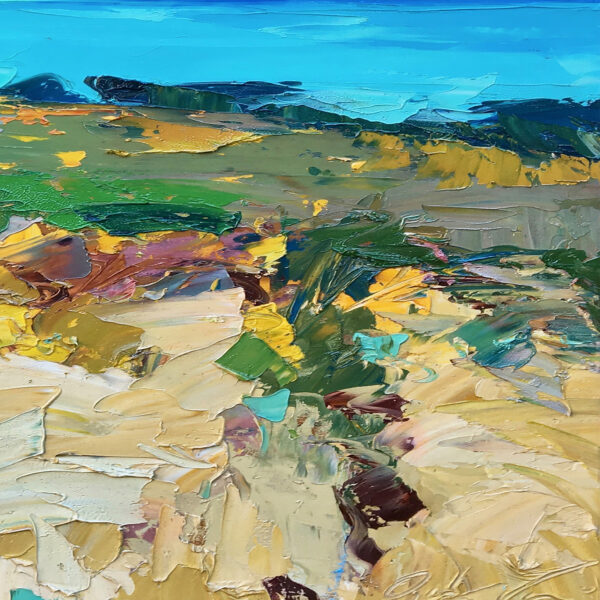 Beach Painting Detail 3