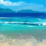 Detail of Beach Painting