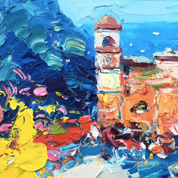 Capri Painting Detail 1