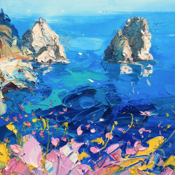 Capri Painting Detail 1