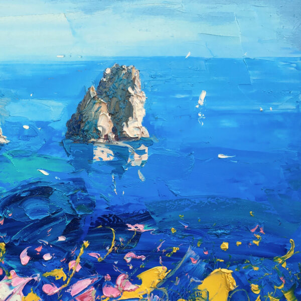 Capri Painting Detail 3