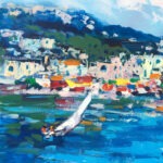 Detail of Capri Painting