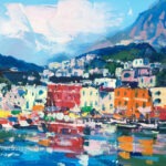 Detail of Capri Painting