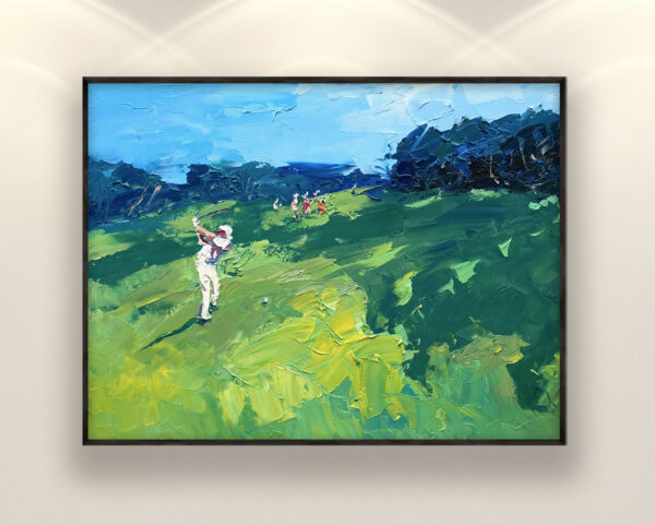 Golf Painting
