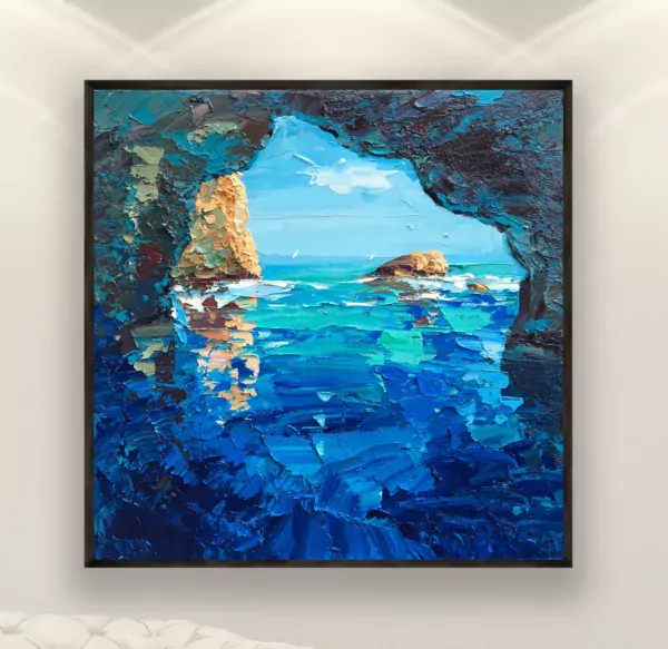 Grotta Azzurra Painting