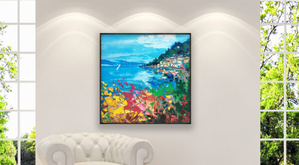 Lake Como Painting