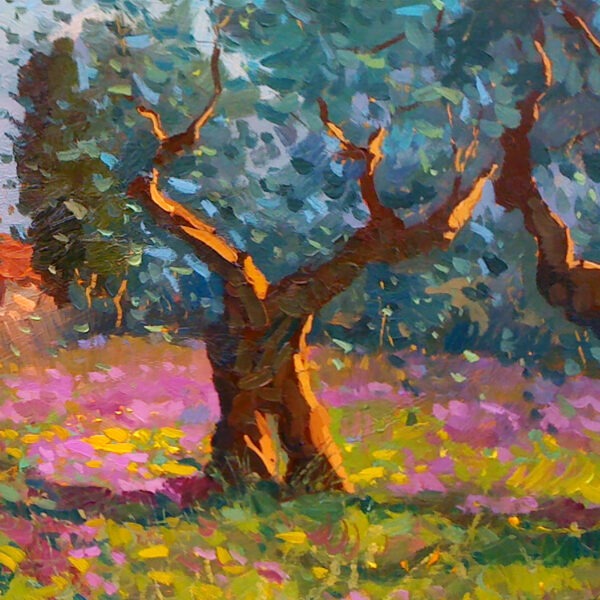 Landscape Painting Detail 2