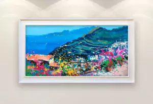 Manarola Painting