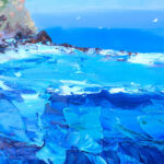 Detail of Manarola Painting