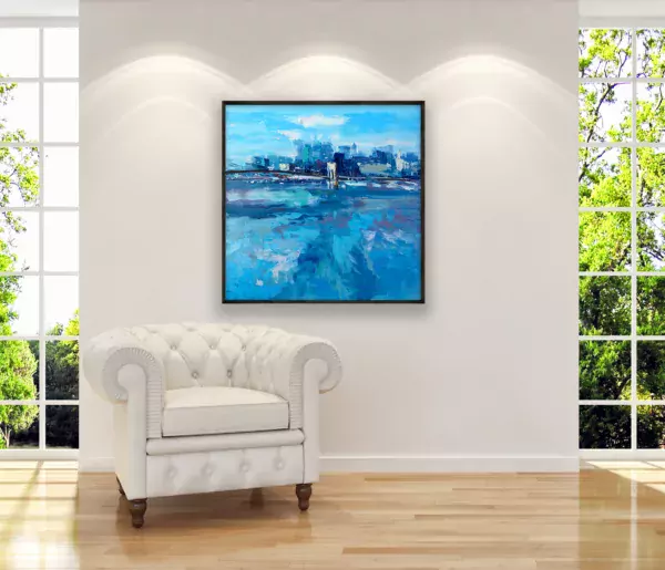 New York Painting on Canvas