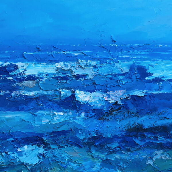 Ocean painting detail 1