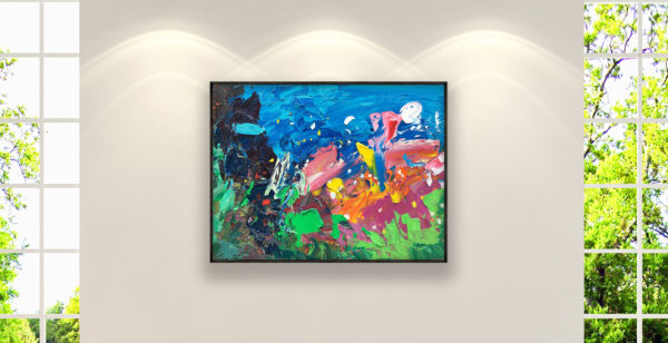 Ocean Painting on Canvas