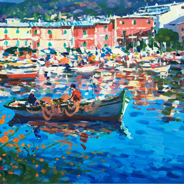 Portofino Painting Detail 1