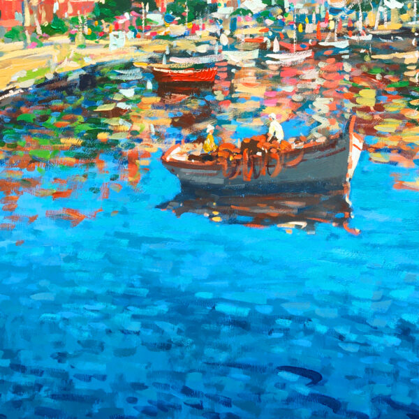 Portofino Painting Detail 2