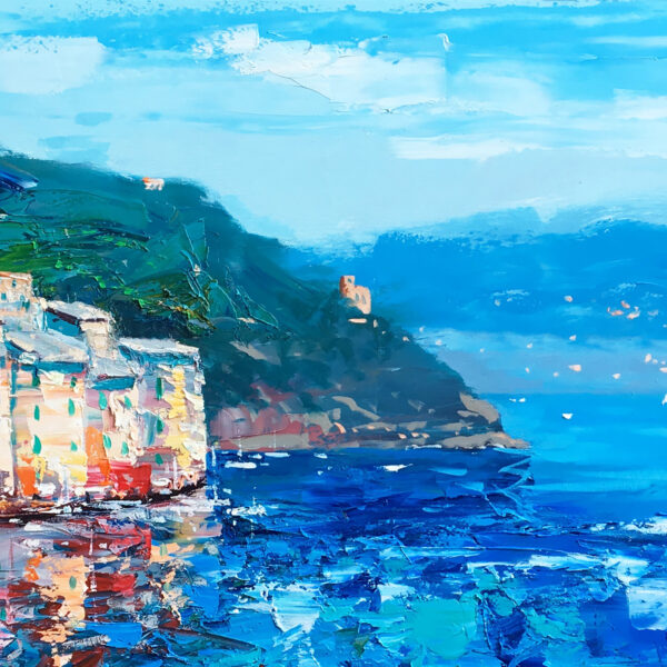 Portofino Painting Detail 2