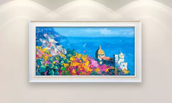 Positano Painting