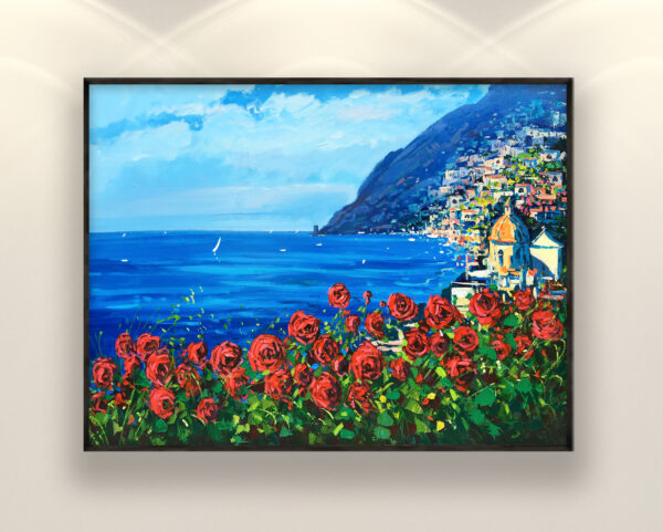Positano Painting