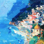 Detail of Positano Painting