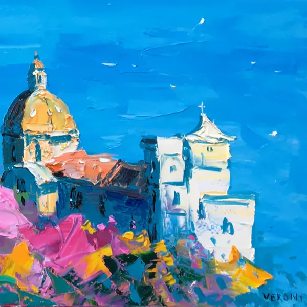 Positano Painting Detail 1