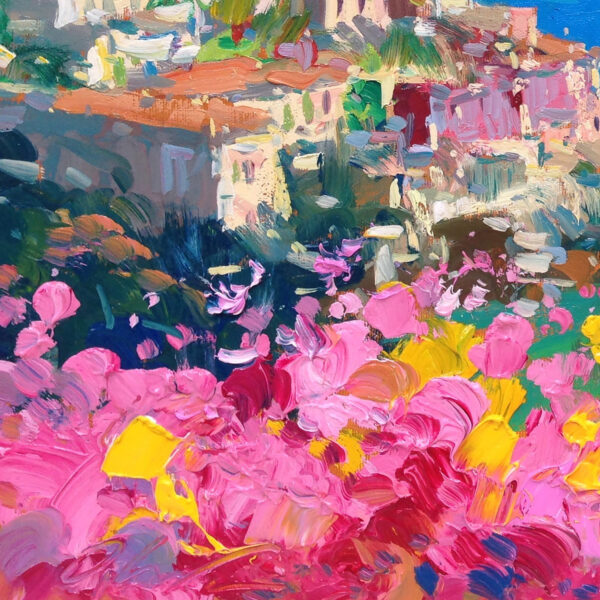 Positano Painting Detail 3