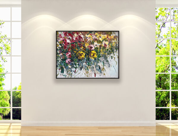 Roses Painting Art