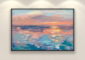 Sunset painting
