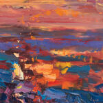 Detail of Sunset Painting