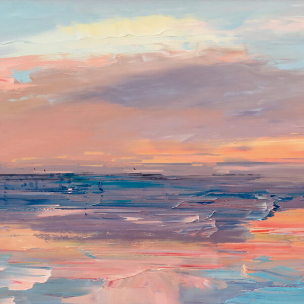 Sunset painting detail 2