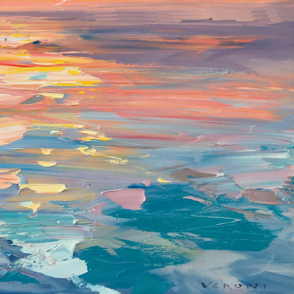 Sunset painting detail 3