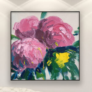 Flowers Painting on Canvas
