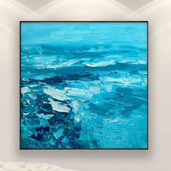 Ocean Painting on Canvas