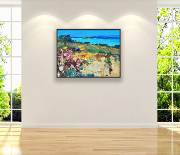 Beach Painting on Canvas