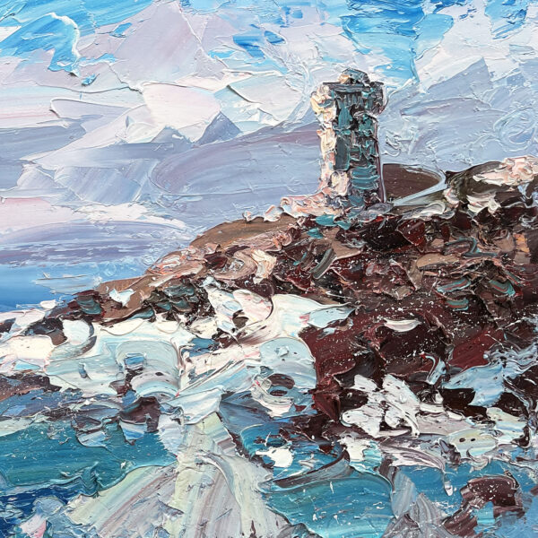 Lighthouse Painting Detail 1