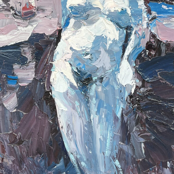 Woman Painting Detail 2