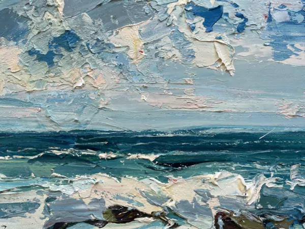 Beach Painting Detail 1