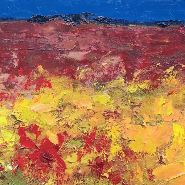 Landscape painting detail 1