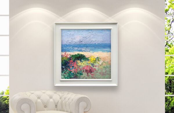 Beach Painting on Canvas