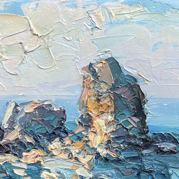Beach Painting Detail 1