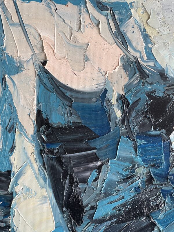 Woman Painting Detail 3