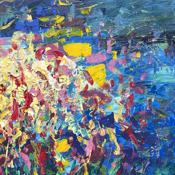 Flowers Painting Detail 2