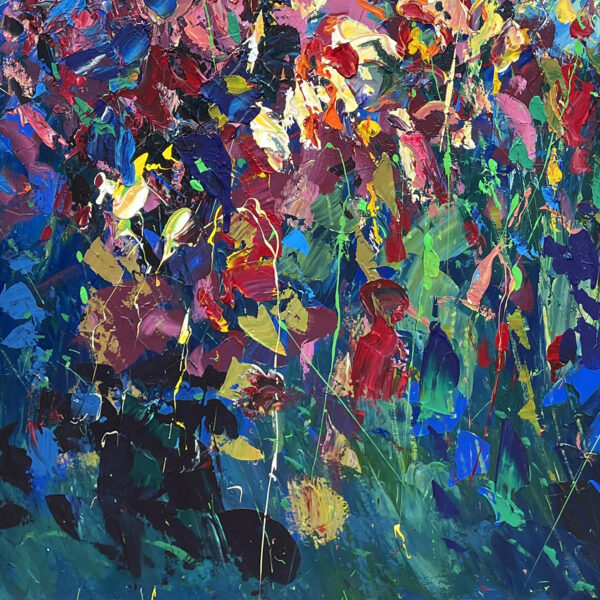 Flowers Painting Detail 3