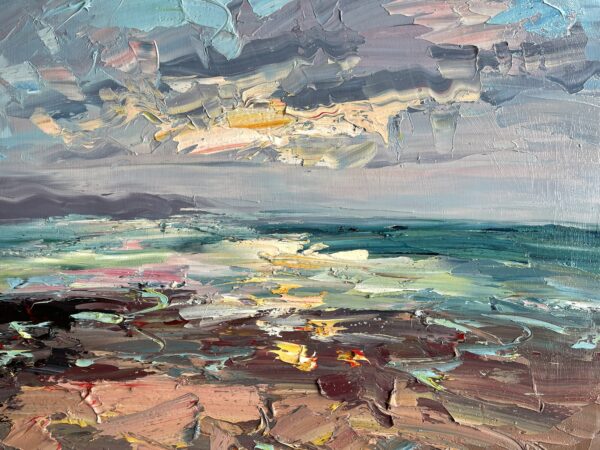 Sunset Painting Detail 4
