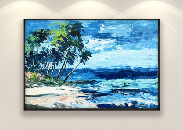Beach painting